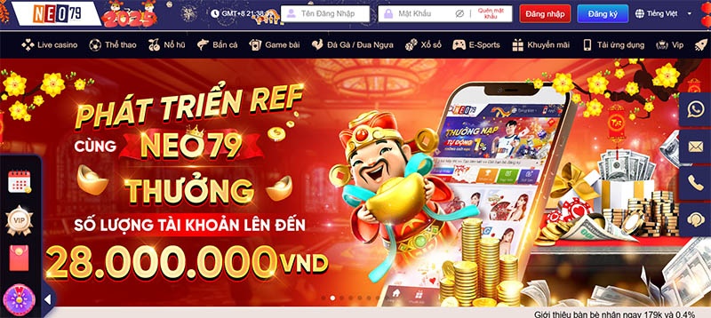 NEO79 – Nhà cái cá cược hàng đầu, giải trí chuyên nghiệp