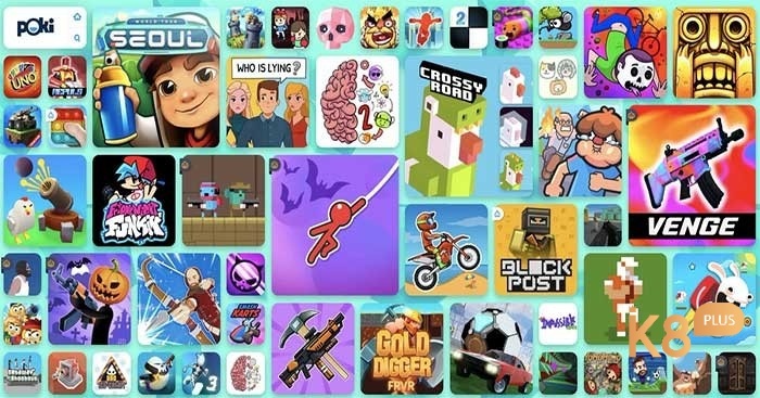 Game online miễn phí poki đa dạng thể loại, dễ chơi