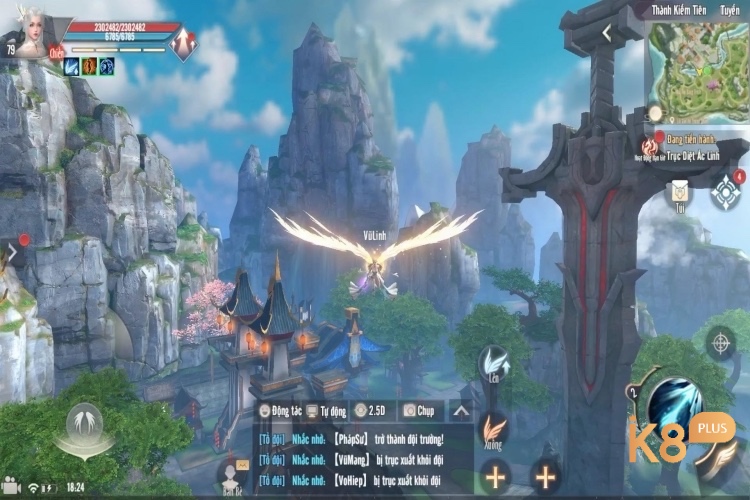 Thế Giới Hoàn Mỹ Mobile mang đến trải nghiệm PvE và PvP đa dạng, từ săn boss thế giới đến công thành bang hội hoành tráng