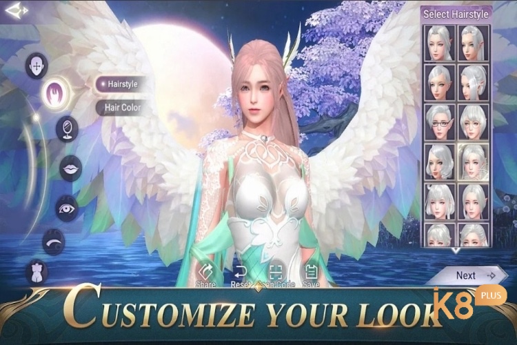 Thế Giới Hoàn Mỹ Mobile dùng Unreal Engine 4, tái hiện đồ họa sống động và cho phép tùy chỉnh nhân vật độc đáo