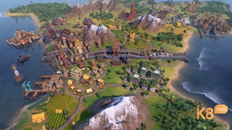 Civilization VI cho phép người chơi kiến tạo đế chế, phát triển văn minh và chinh phục thế giới theo chiến lược riêng