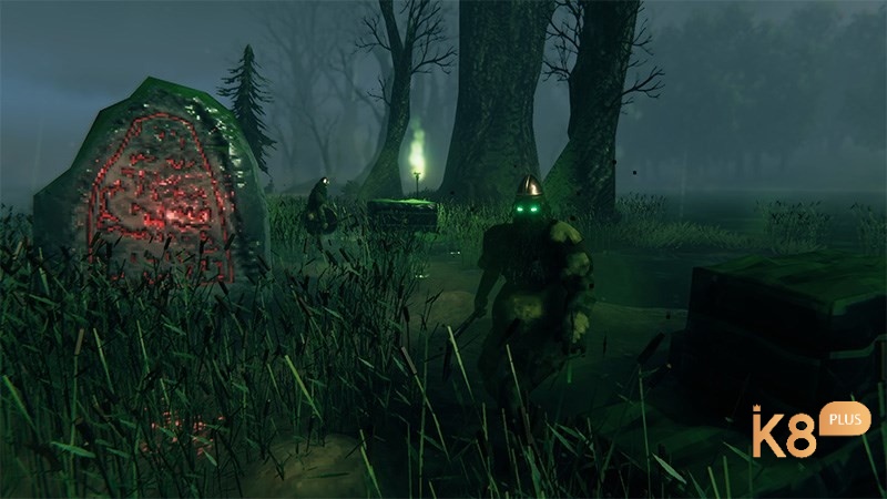 Thế giới mở trong game rộng lớn với hình ảnh Bắc Âu huyền bí và đẹp mắt