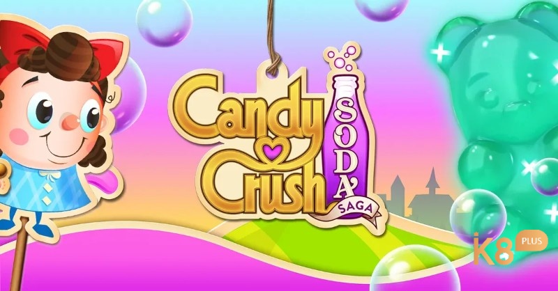 Candy Crush Soda Saga ghi điểm nhờ đồ họa ngọt ngào và số lượng màn chơi khổng lồ