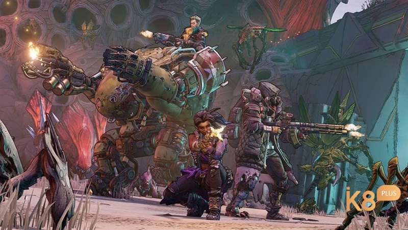Game Borderlands 3 có đồ họa đẹp mắt và nổi bật với phong cách cel-shading đặc trưng