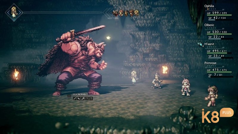Game Octopath Traveler có lối chơi chiến đấu theo lượt vfa khám phá thế giới mở hấp dẫn