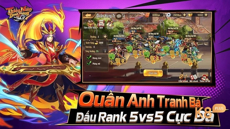 Thiếu Niên Danh Tướng 3Q mang đến dàn danh tướng Tam Quốc trẻ trung, hiệu ứng kỹ năng mãn nhãn