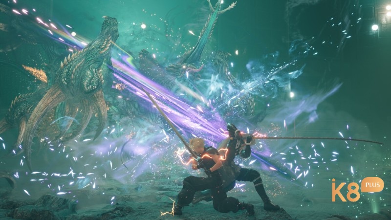 Game Final Fantasy VII Rebirth có lối chơi RPG với những pha chiến đấu đẹp mắt và đầy kịch tính