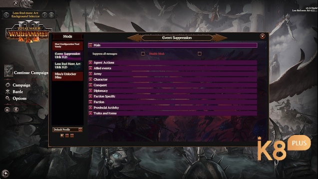 Total War: Warhammer III hiệu năng PC ổn định trong trận RTS đông đơn vị