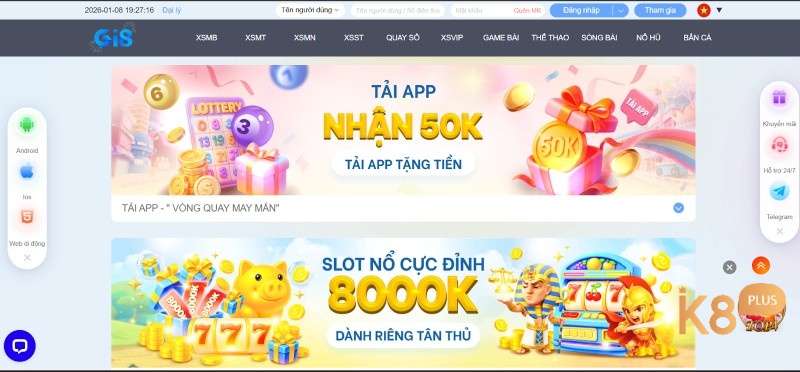 Truy cập GI8 chính thức hôm nay để nhận 100K ưu đãi, trải nghiệm giải trí đỉnh cao và chiến lược thông minh