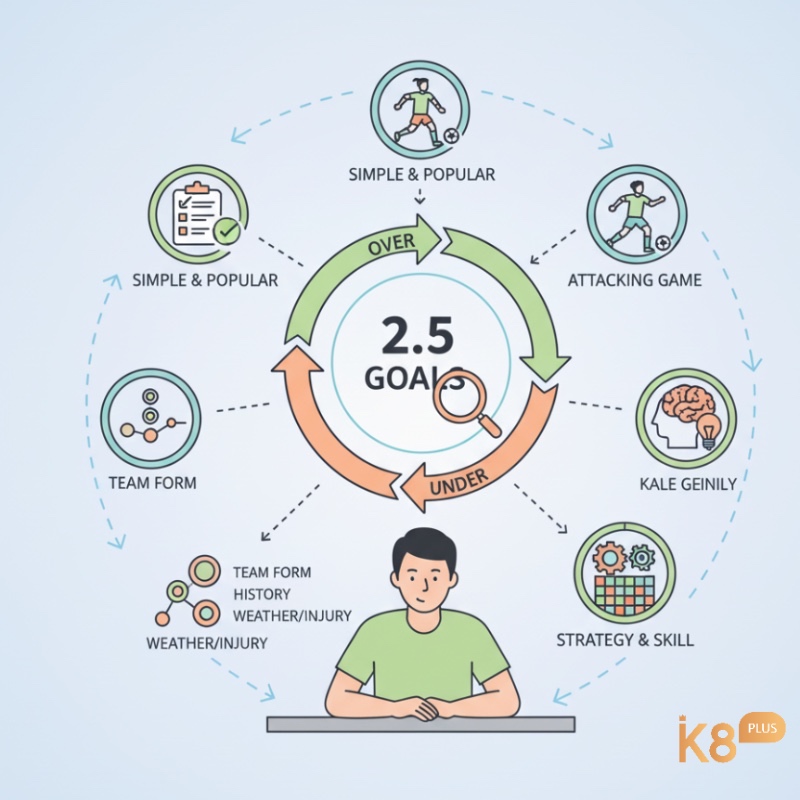 Người chơi bóng đá thường phân tích kèo tài xỉu 2.5 nhằm đưa ra quyết định cược chính xác và hiệu quả hơn