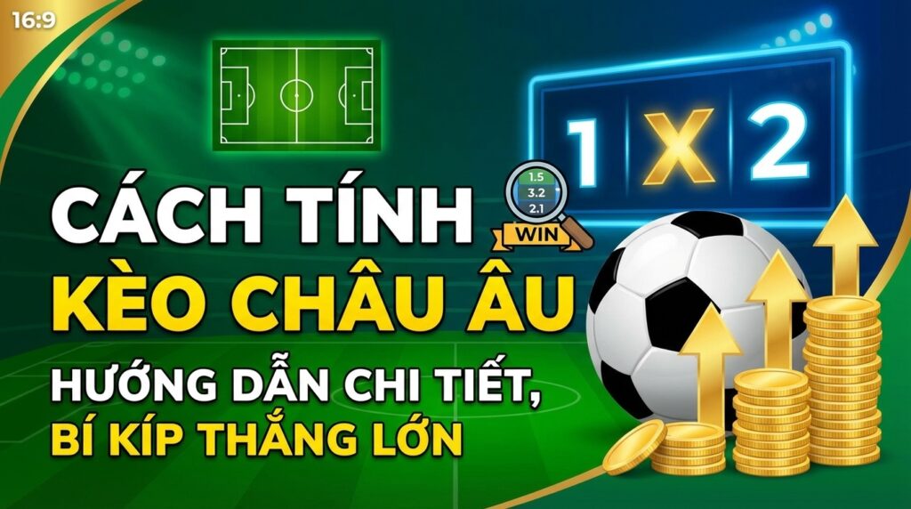 Cách tính kèo châu Âu: Hướng dẫn chi tiết, bí kíp thắng lớn