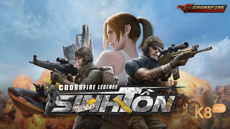 Nhân vật CrossFire Legends tham gia chế độ sinh tồn trên đảo