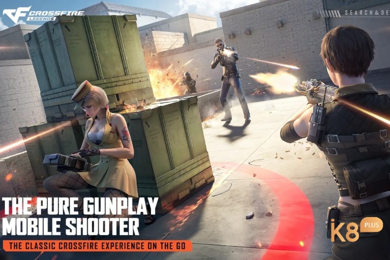 Bản đồ CrossFire Legends với hiệu ứng chiến đấu 3D