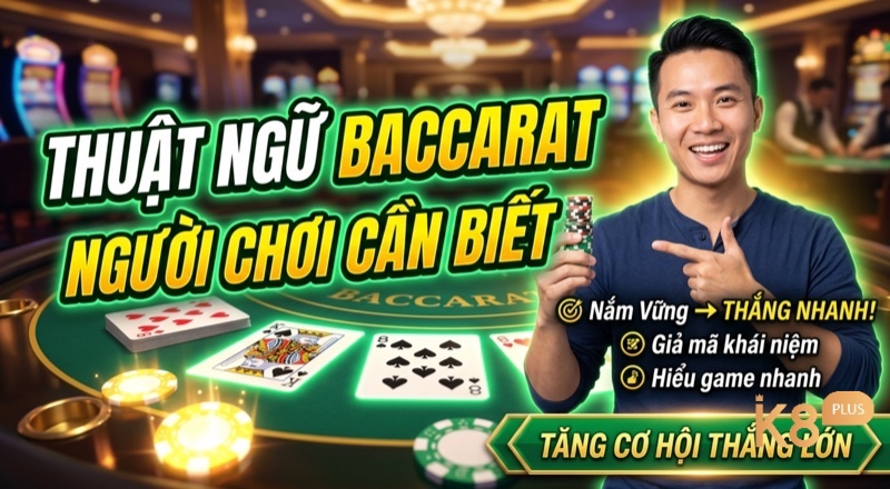 Thuật ngữ baccarat người chơi cần biết từ cơ bản đến nâng cao