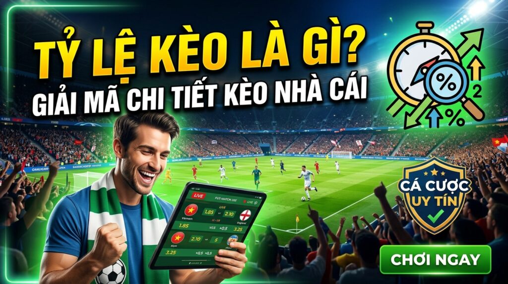 Tỷ lệ kèo là gì? Giải mã chi tiết kèo nhà cái uy tín,dễ thắng