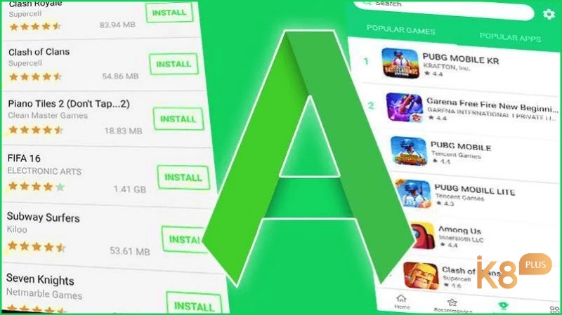 APKPure có kho APK đa dạng nhưng người chơi cần kiểm tra kỹ nguồn cài đặt