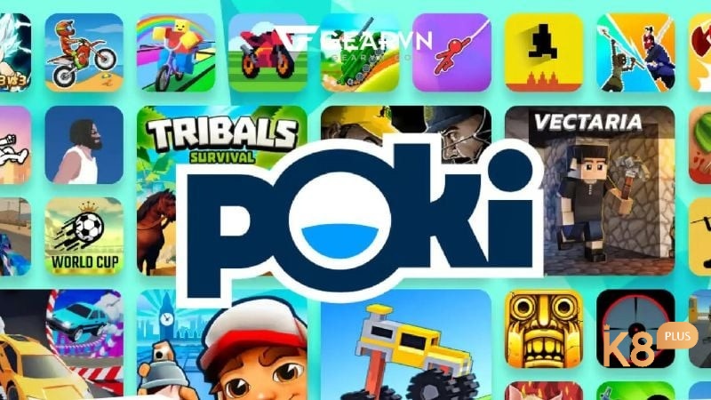 Poki phù hợp với người muốn chơi game miễn phí trực tiếp trên trình duyệt