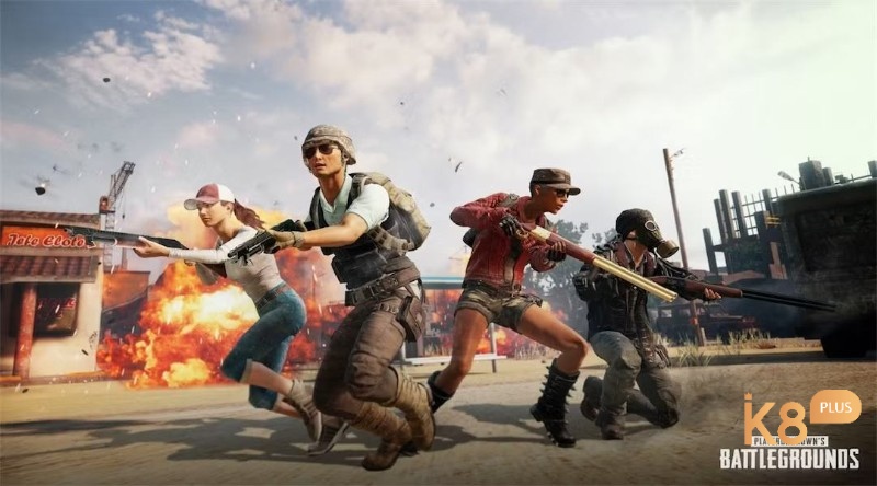 Chơi squad trong PUBG Mobile VN giúp người chơi phối hợp chiến thuật và hỗ trợ nhau tốt hơn